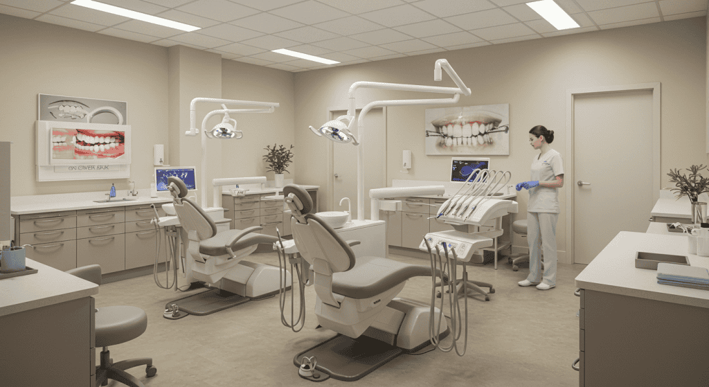 לסת תחתונה - השתלת שיניים